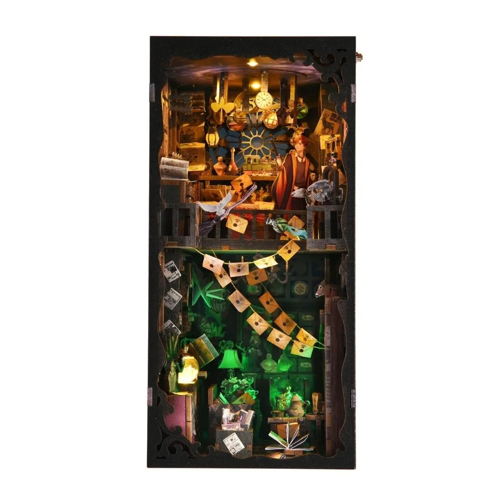 Figured'Art Magische Grot book nook 18x11x23 cm led