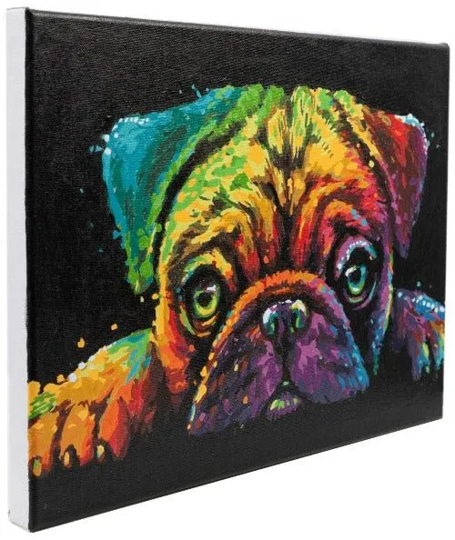 Craft Buddy Paint by Numb3rs Pup's Dream schilderen op nummer 30x40cm