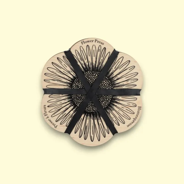 Studio Wald Line Daisy bloemenpers bloemvorm 15 cm