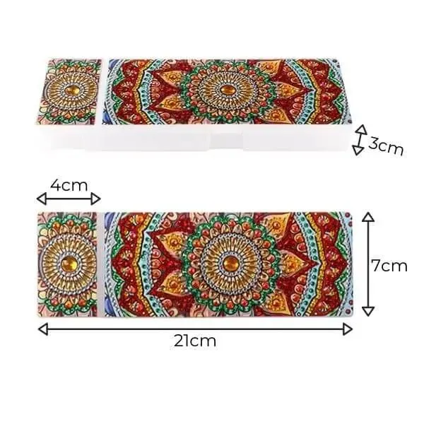 Figured'Art Ster pennendoos diamond painting 21cm strass