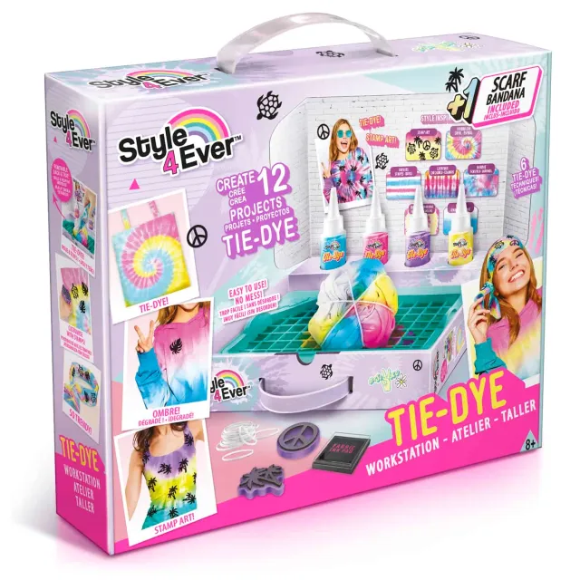 Canal Toys Style 4 Ever Tie Dye Workstation tie dye set