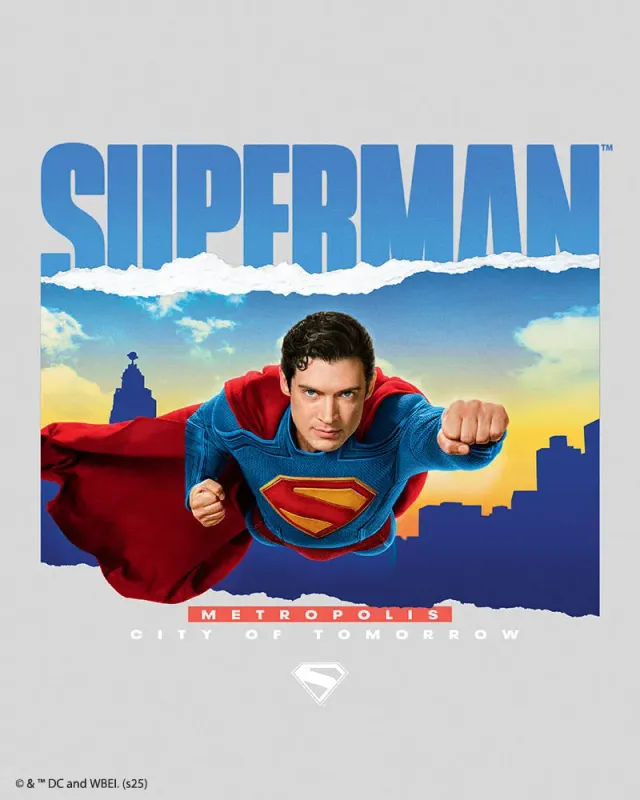 Figured'Art Superman skyline diamond painting 40x50 cm vierkant