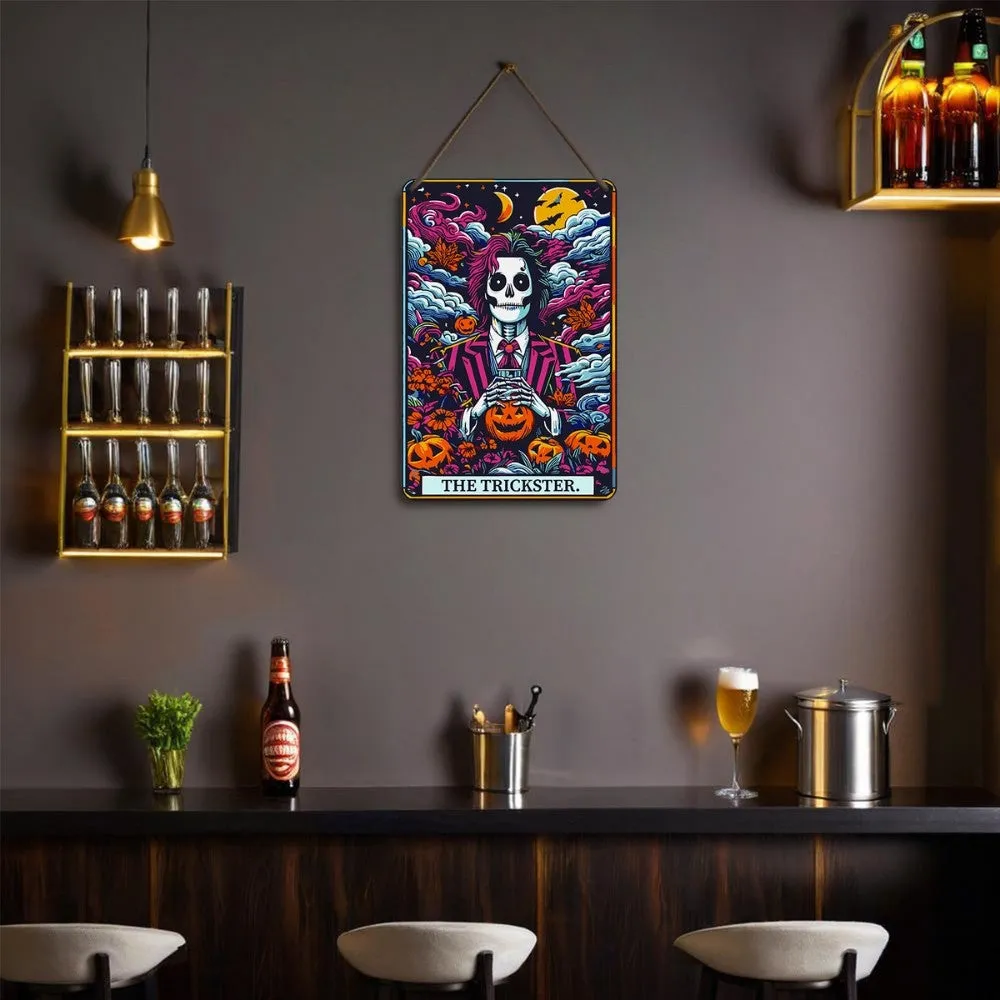 Figured'Art Grappenmaker Nachtelijke Tuin metalen poster 30x20