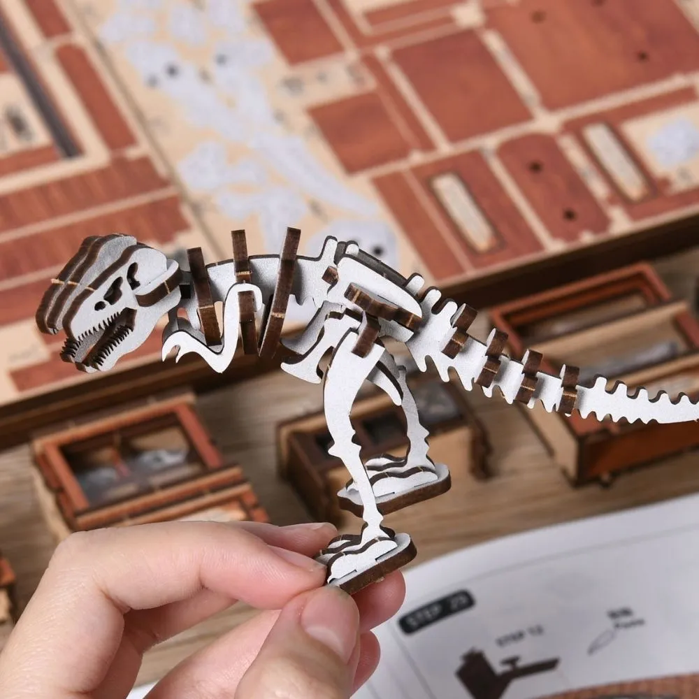 Figured'Art De Jurassic Galerij book nook bouwpakket met led