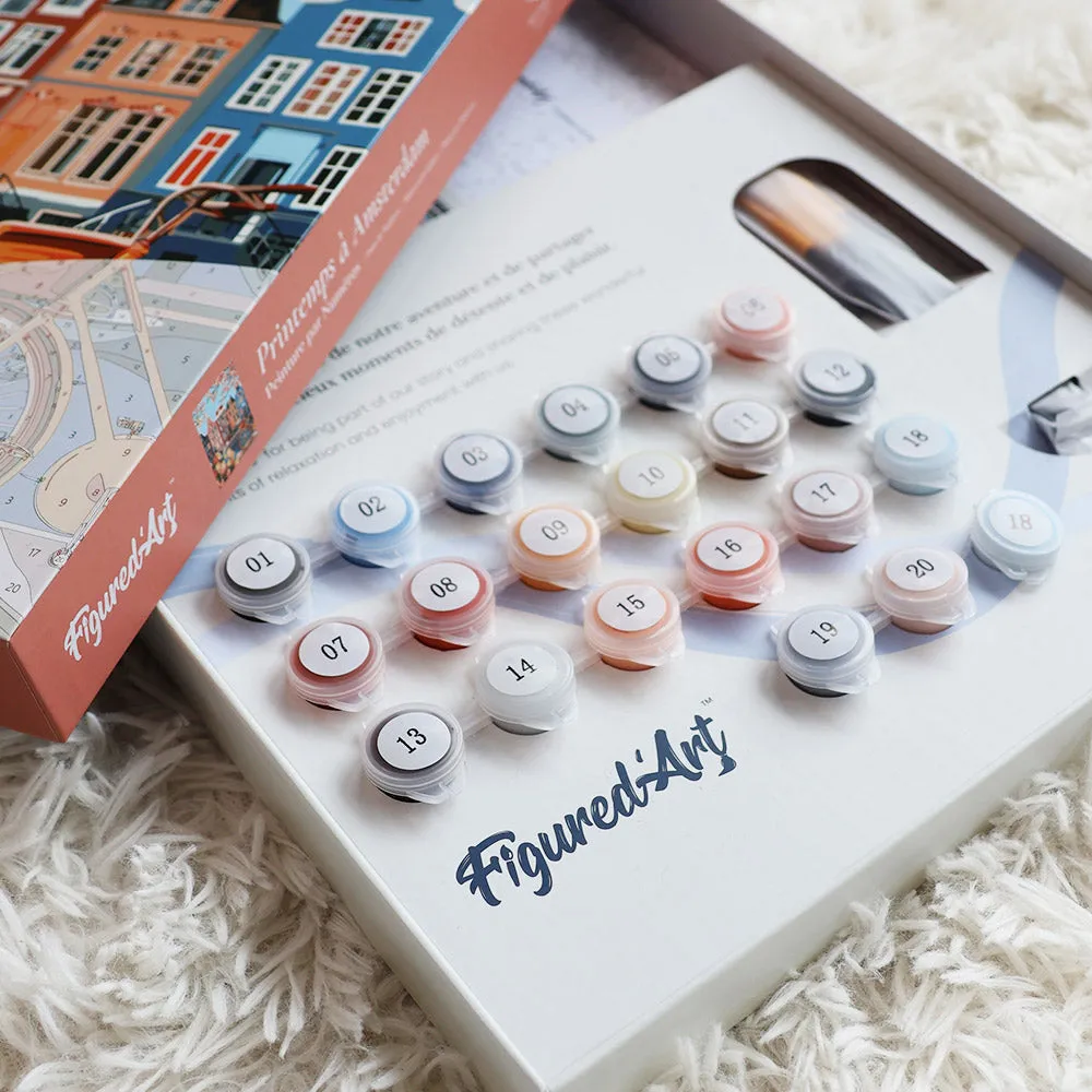 Figured'Art Lente in Amsterdam schilderen op nummers cadeauset