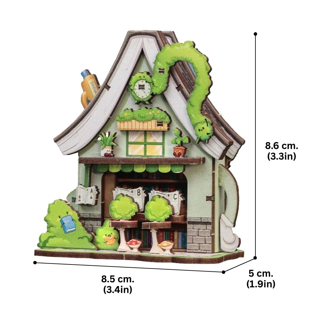 Figured'Art Kleine Boekwinkel miniatuurhuisje 50-delig