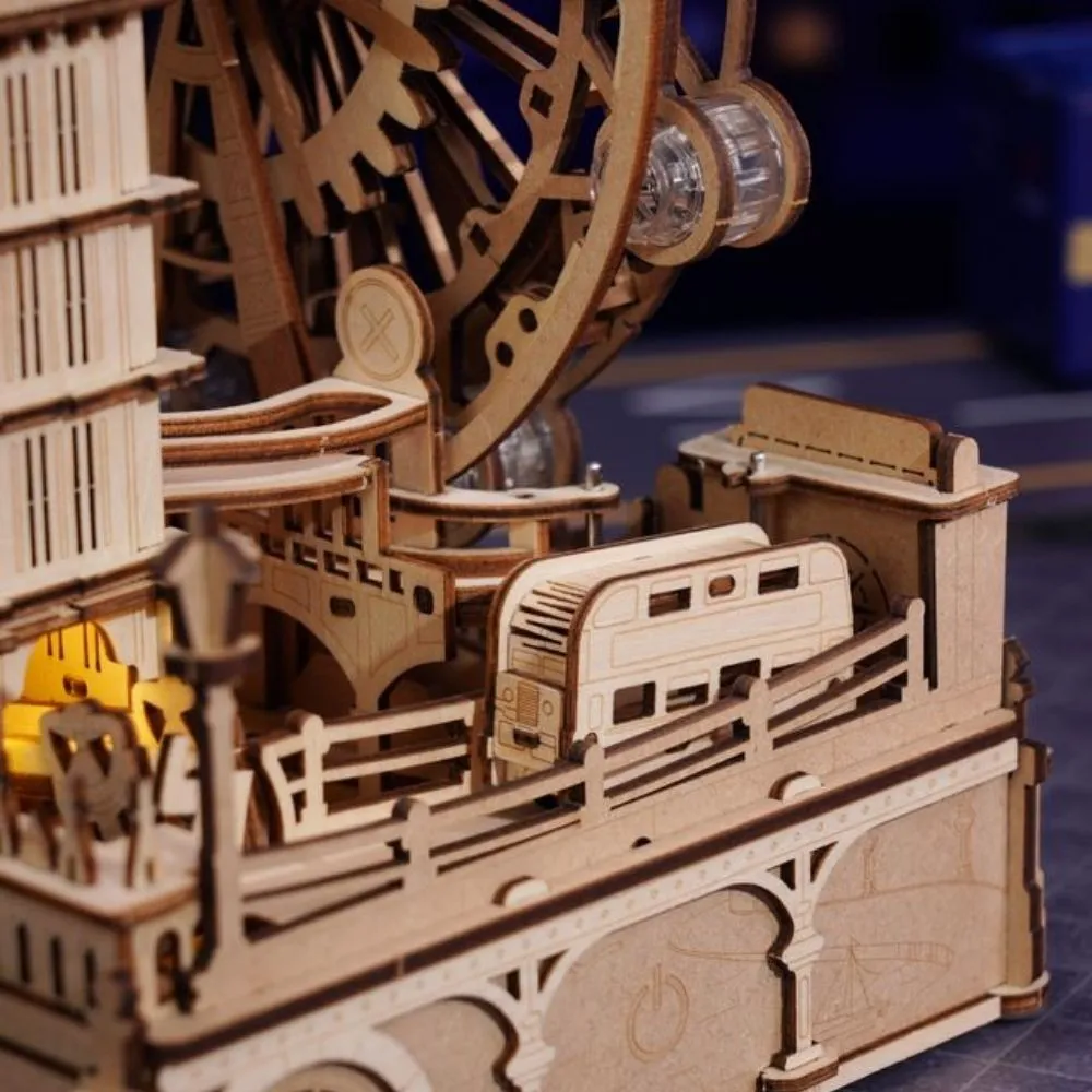 Figured'Art Marmeren reis Londen 3D puzzel knikkerbaan