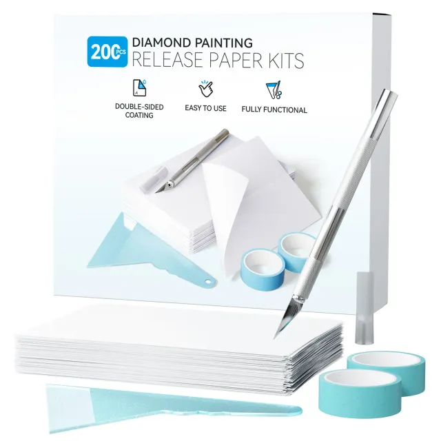 ARTDOT Losspapier diamond painting 200 stuks met tools