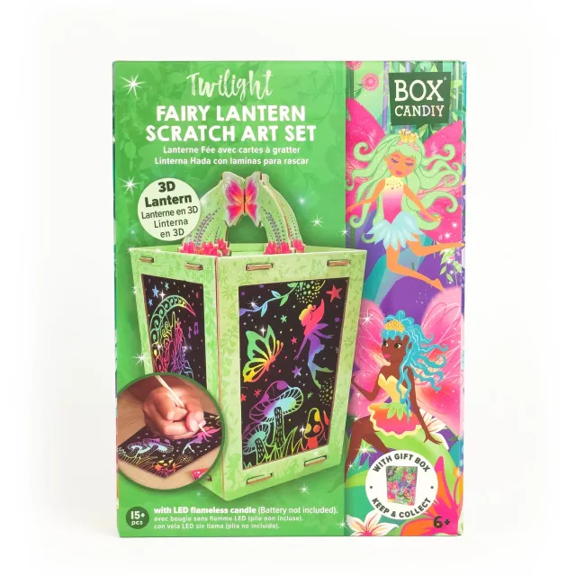 Box Candiy Twilight Fairy Lantern kras-set lantaarn LED