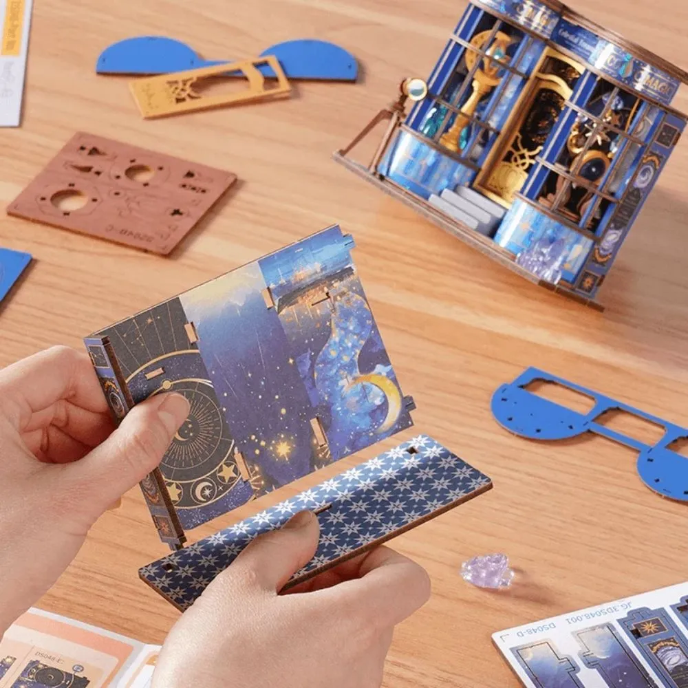 Figured'Art Mystieke Astronomiewinkel miniatuurhuisje 3D puzzel
