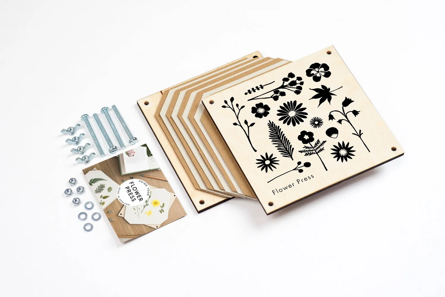 Studio Wald Flower Press Silhouette bloemenpers 15x15 cm