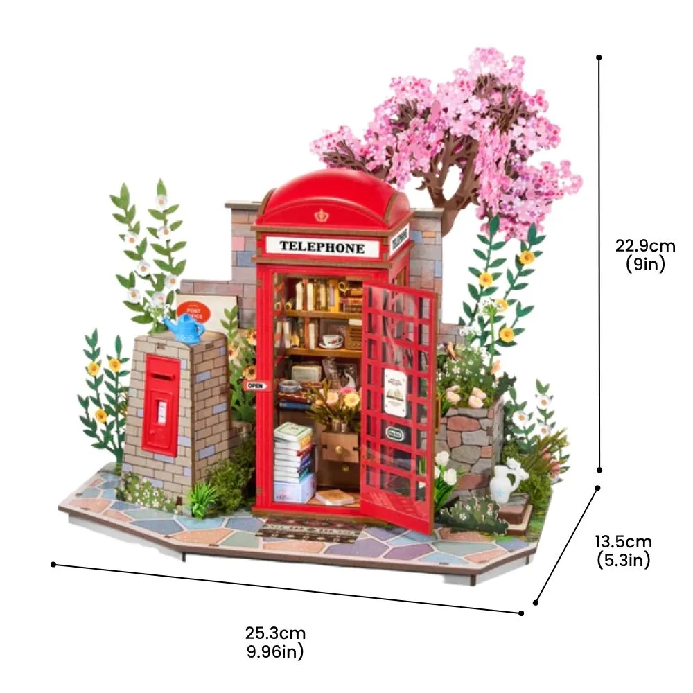 Figured'Art Blossom Boeken-Kiosk 3D puzzel 116 stukjes met led