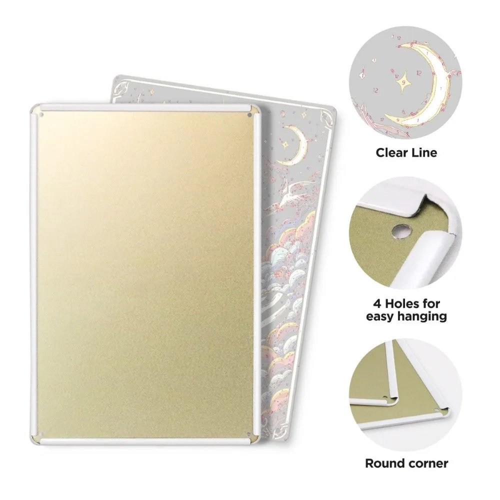 Figured'Art De Grappenmaker Zwart & Wit Strepen metalen poster 30x20 cm