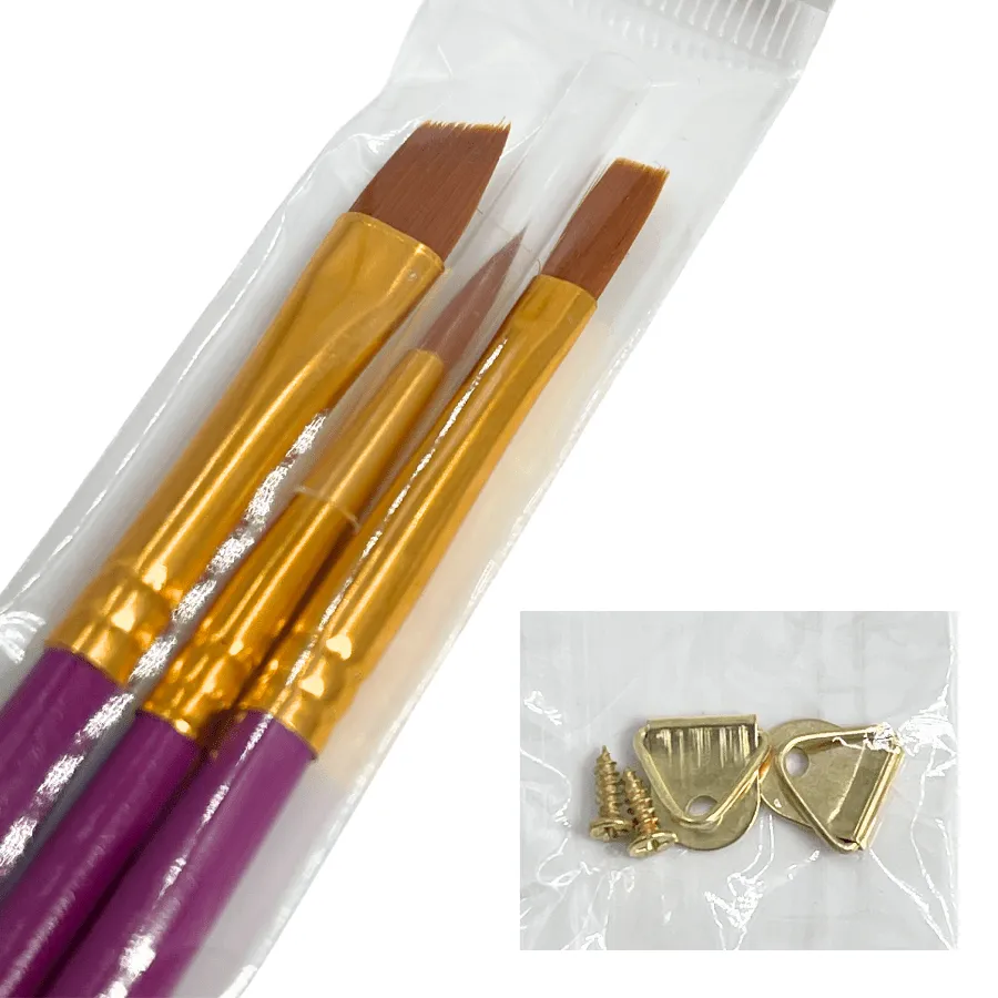 Craft Buddy Paint by Numb3rs wenskaarten schilderen dieren 6 stuks
