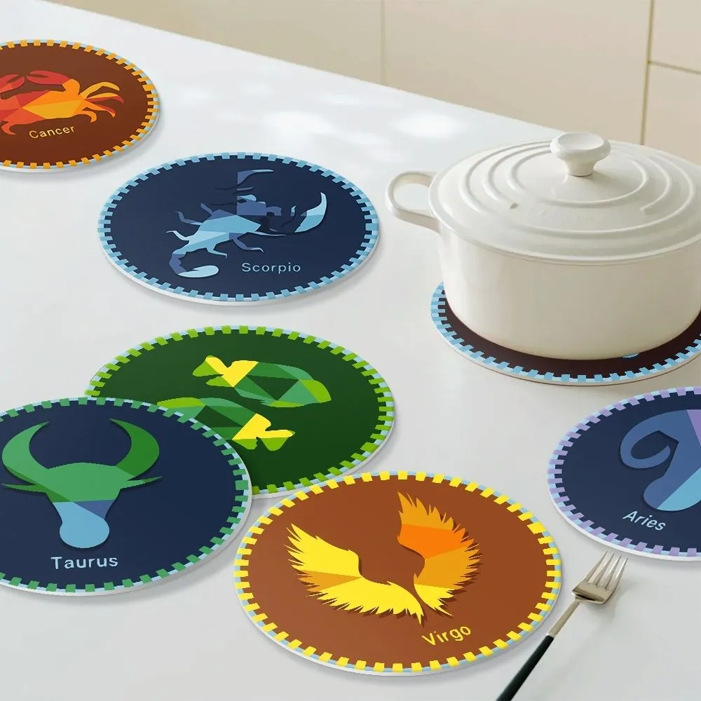 Figured'Art Sterrenbeelden 3 placemats schilderen op nummer 12 stuks