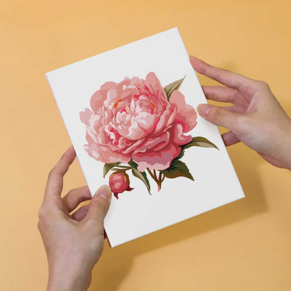 Figured'Art Mini Botanische Lentetuin schilderen op nummer 15x20 cm 6 stuks