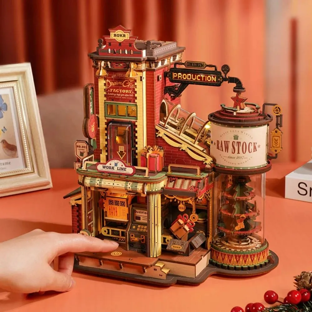 Figured'Art Droomcadeaufabriek 3D puzzel muziekdoos 449 stuks