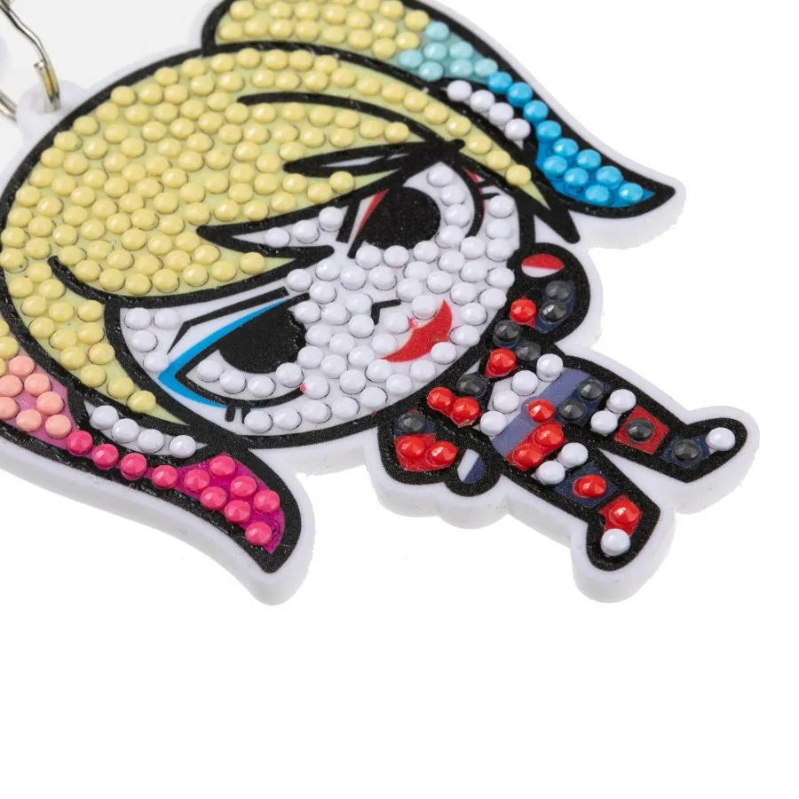 Craft Buddy Crystal Art Harley Quinn tashanger diamond painting 9cm