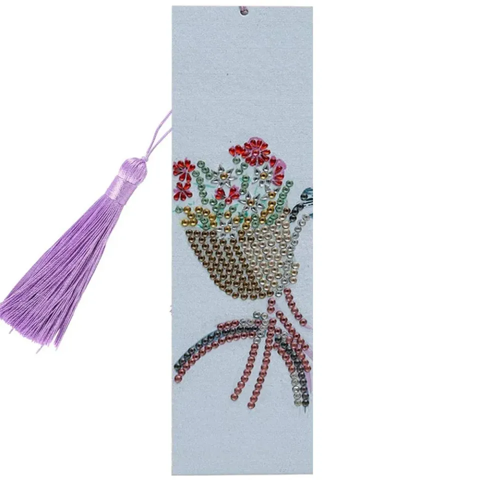 Figured'Art Diamond Painting Boekleggers Bloemenmand 21x6cm