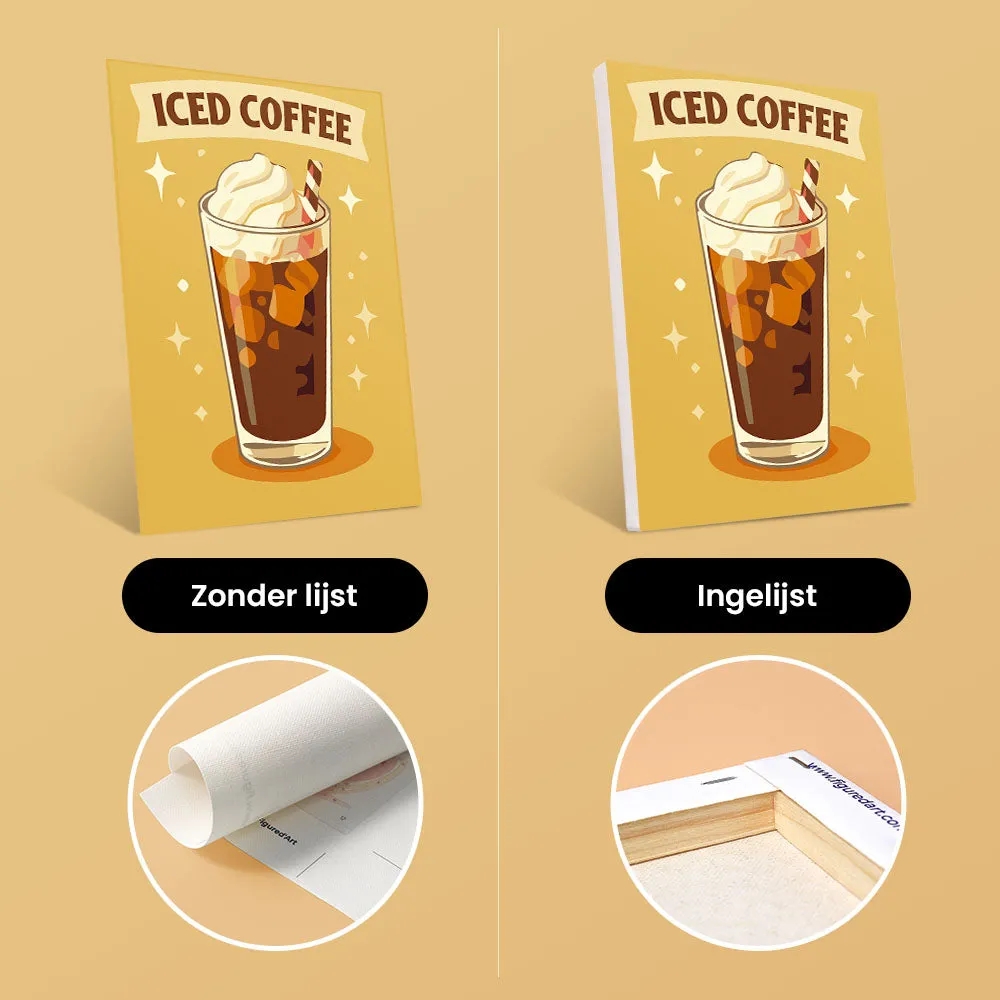 Figured'Art Mini Klassieke Koffie schilderen op nummer 15x20cm 6 stuks