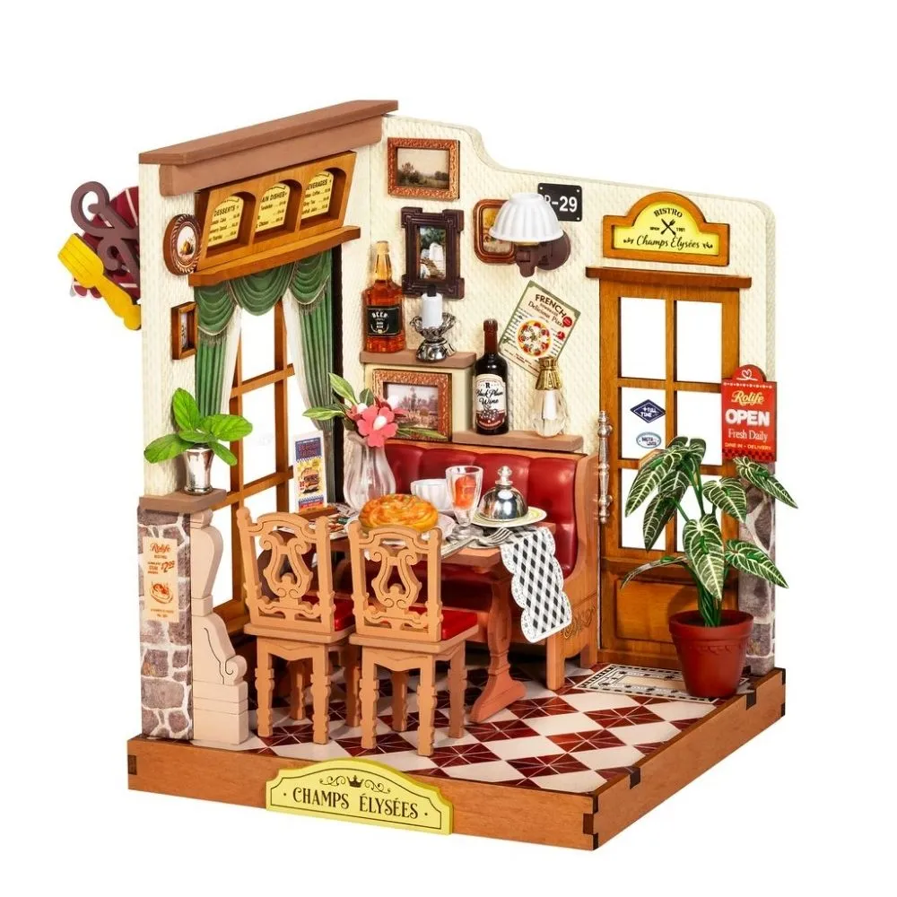 Figured'Art Champs-Élysées bistro miniatuurhuisje 160 stukjes