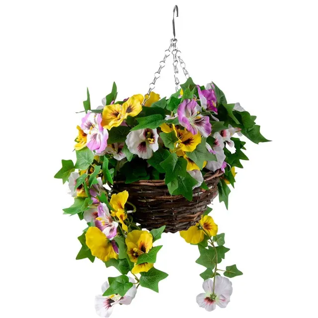 Craft Buddy Forever Flowerz Pansy hangmand kunstbloemen viooltjes