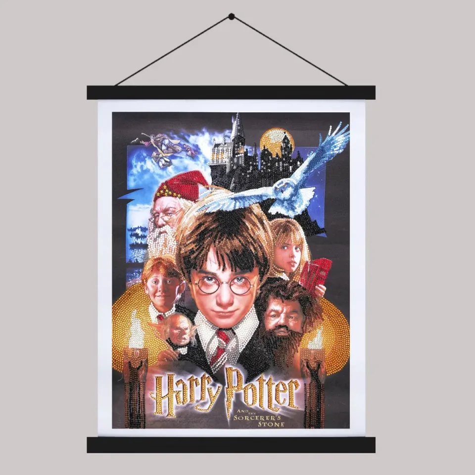 Craft Buddy Crystal Art Harry Potter diamond painting scroll 40x50 cm