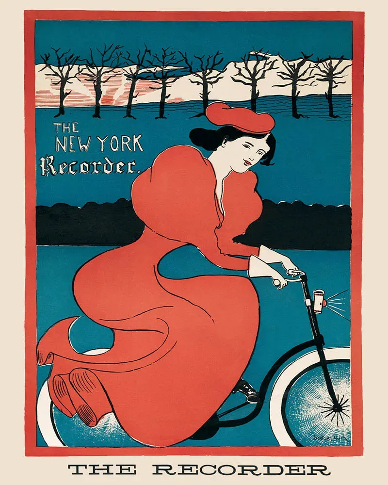 Figured'Art Vintage fiets poster schilderen op nummer 40x50 cm eenvoudig