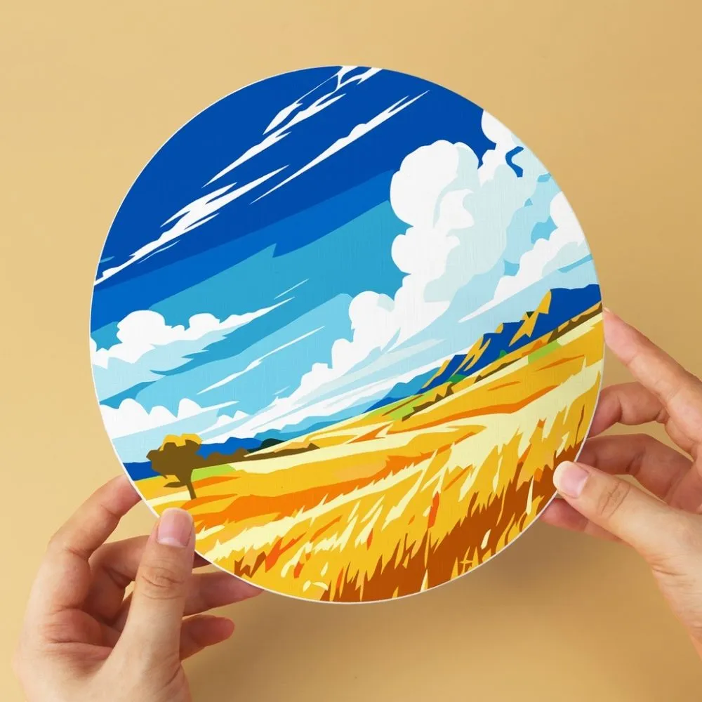 Figured'Art Wonderen Natuur Mini Schilderen op Nummer 6x Ø20cm