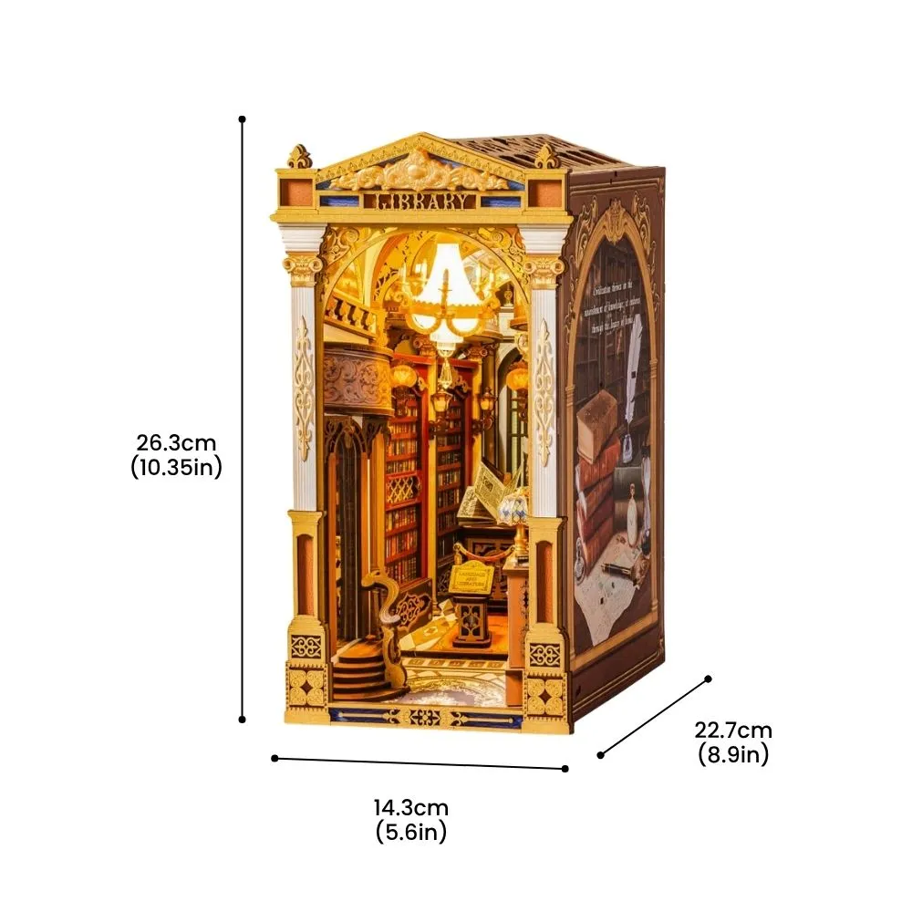 Figured'Art Kasteelbibliotheek book nook kit 258 stuks met led
