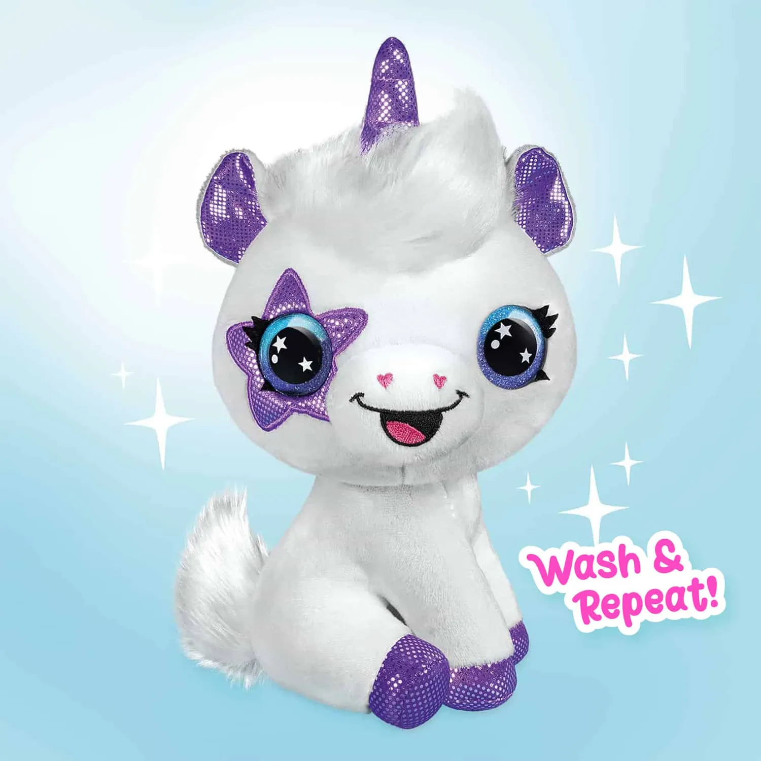 Canal Toys Airbrush Plush Unicorn knuffel washbaar