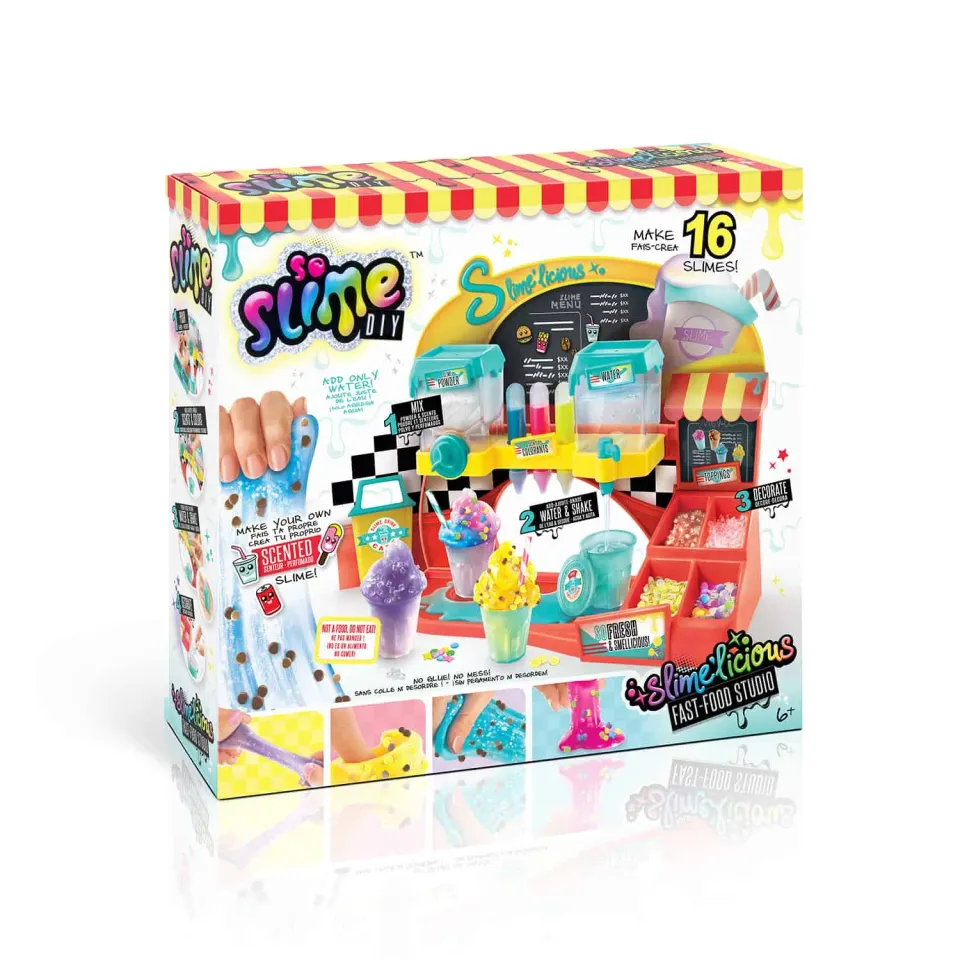 Canal Toys So Slime Slimelicious Fast Food Factory slijmset geur