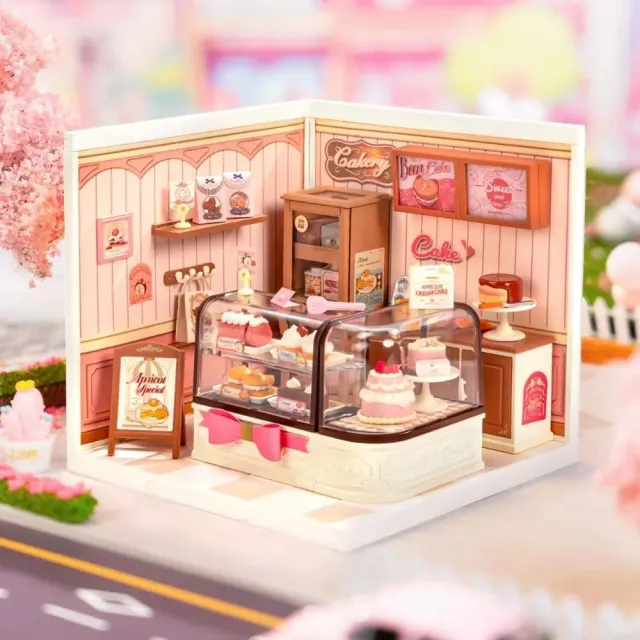 Figured'Art Smakelijke Taartenwinkel miniatuurhuisje 115-delig