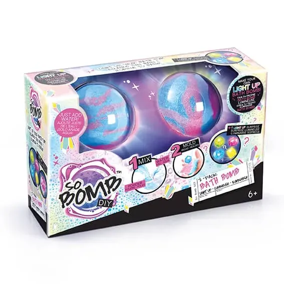 Canal Toys So Bomb Light Up Bath Bomb bruisballen 2 stuks licht