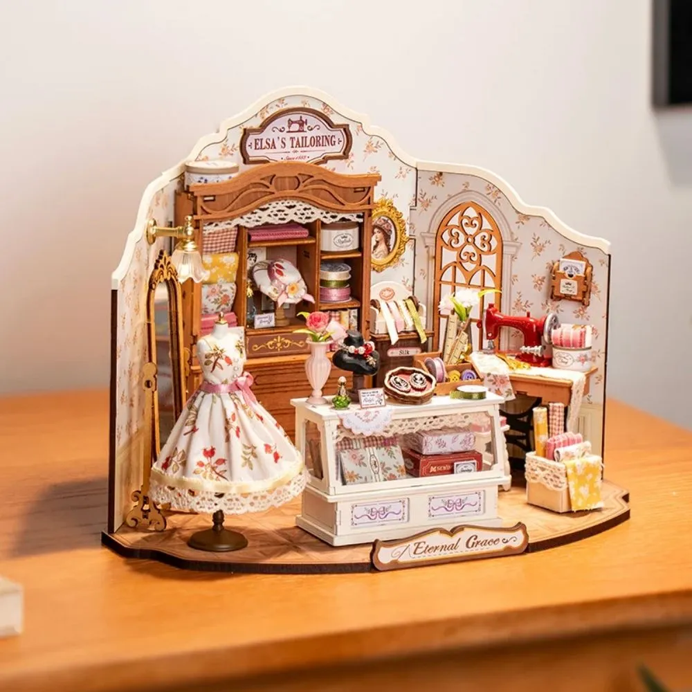 Figured'Art Elsa's Naaistudio Miniatuurhuisje Kit 266-delig