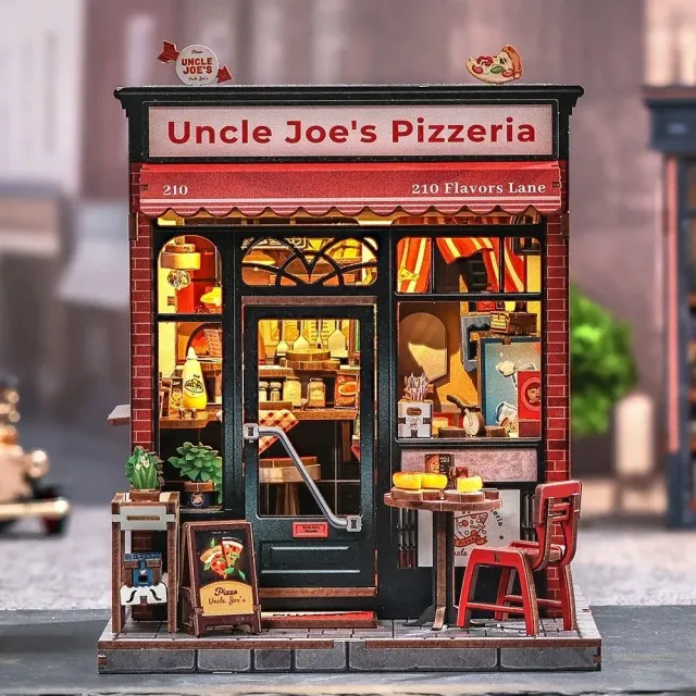 Figured'Art Nonkel Joes Pizzeria miniatuurhuisje 236 delen