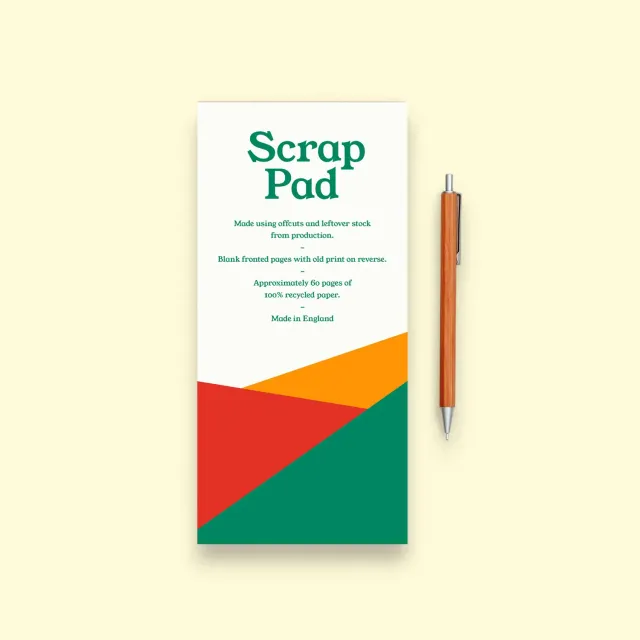 Studio Wald Scrap Pad notitieblok 21x10 cm recycled