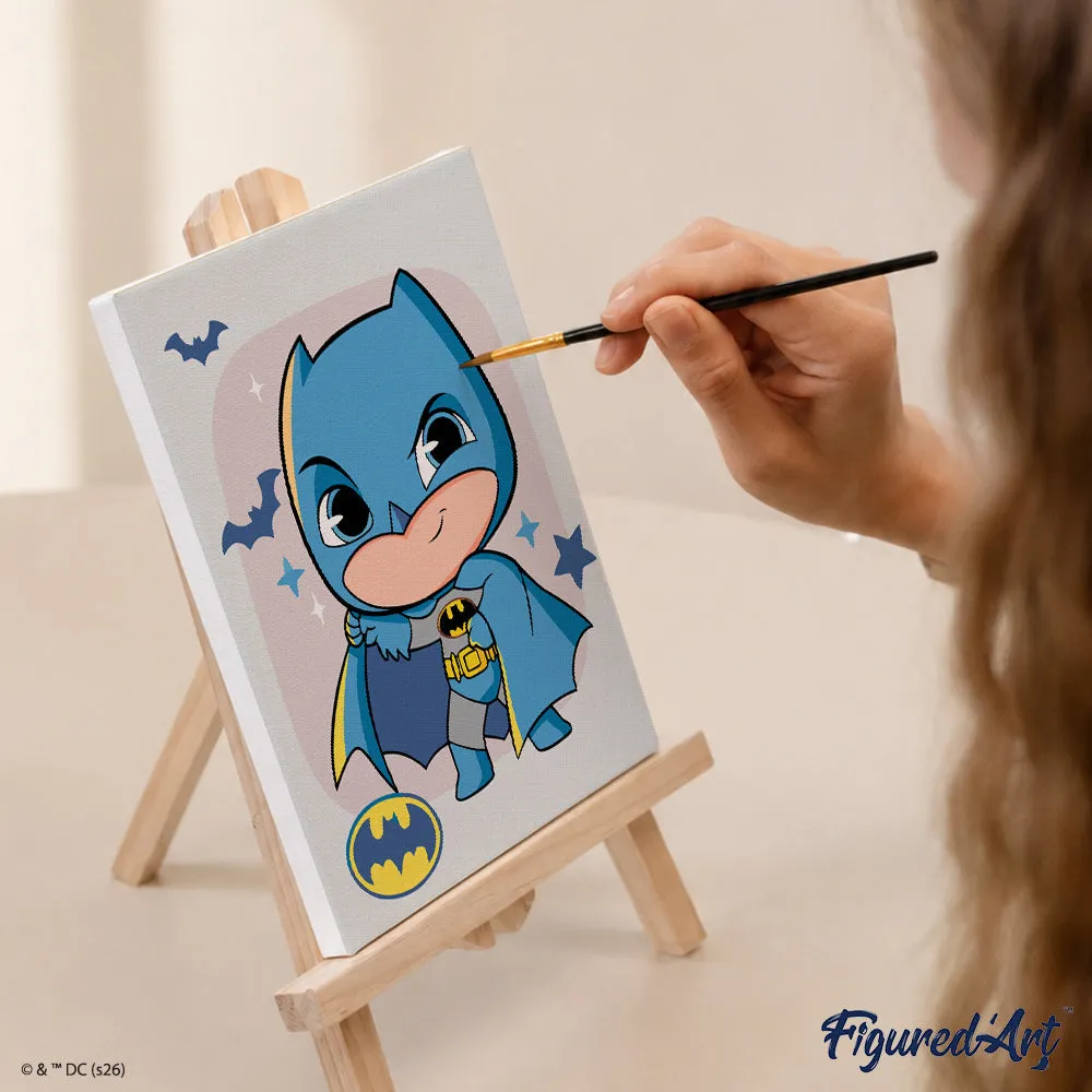 Figured'Art Mini Kleine Superhelden DC schilderen op nummer 6 stuks