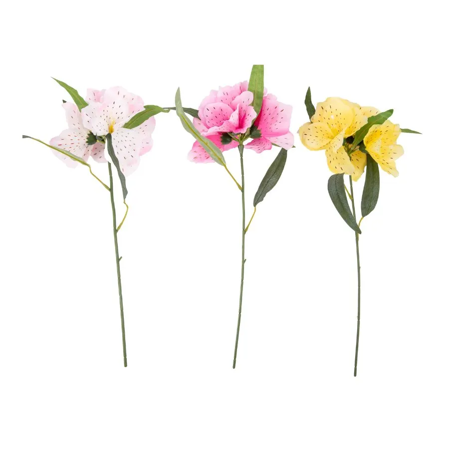 Forever Flowerz Alstroemeria knutselset pastel 18 bloemen