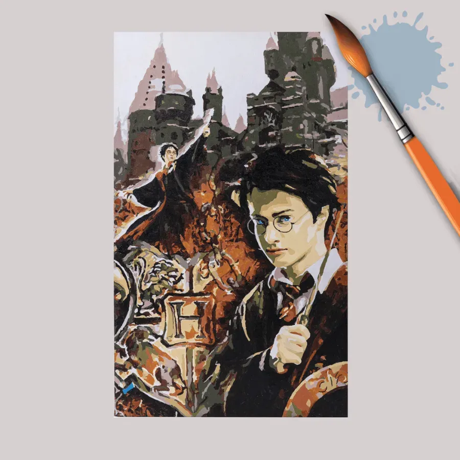Craft Buddy Harry Potter Collage Paint by Numb3rs canvas 30x50cm