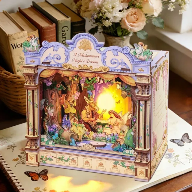 Figured'Art Midzomernachtsdroom book nook kit 107 delen led