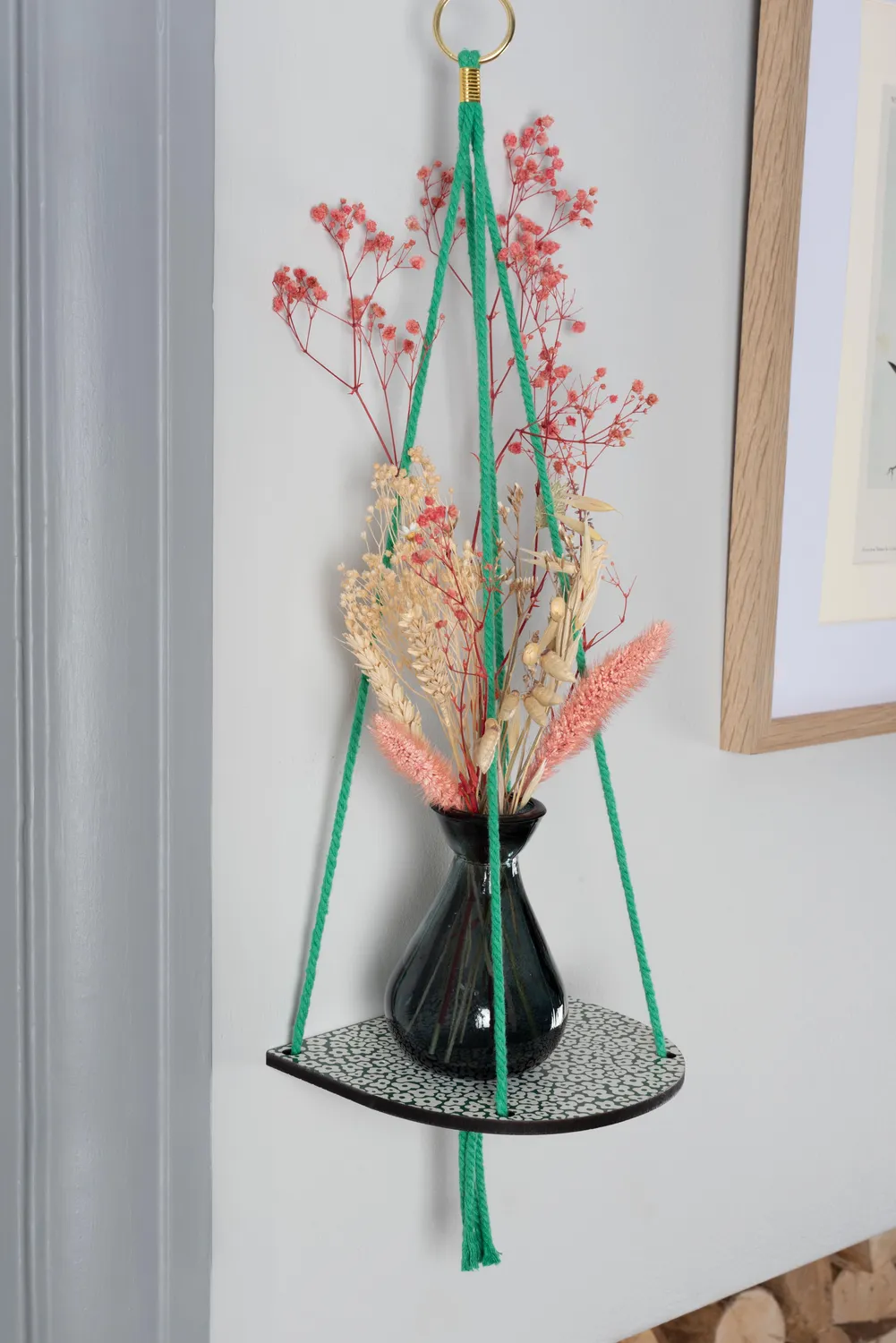Studio Wald Small Plant Shelf plantenplank bosgroen