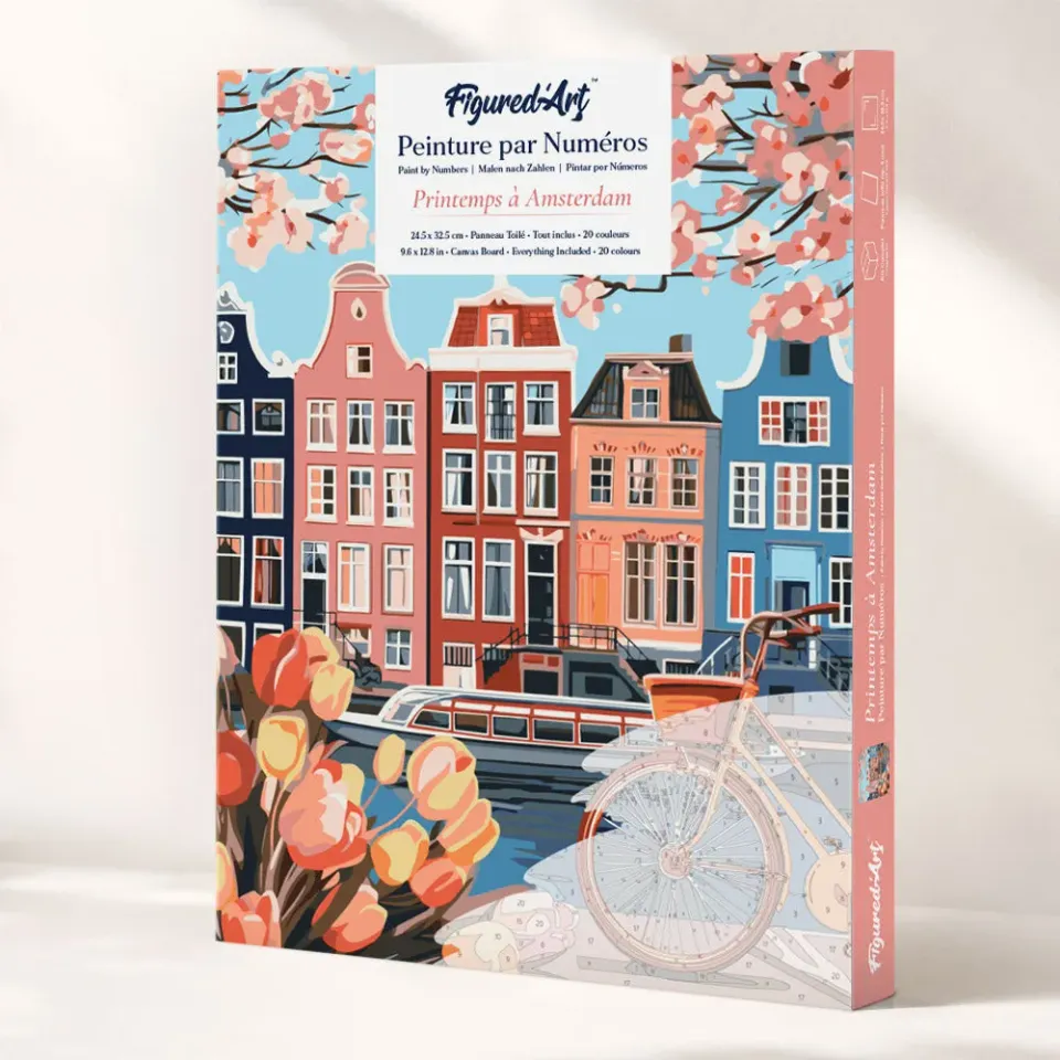 Figured'Art Lente in Amsterdam schilderen op nummers cadeauset