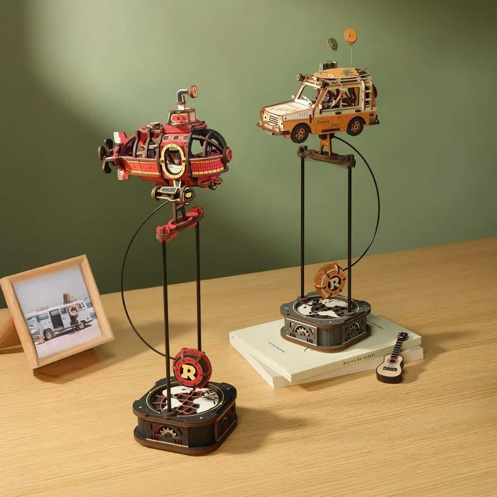 Figured'Art Diepzee-avonturier 3D puzzel 219 stukjes onderzeeër