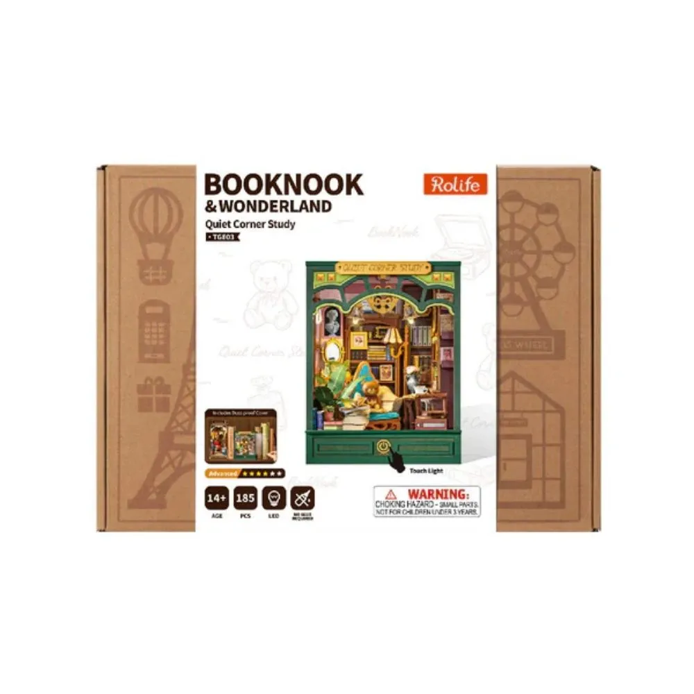 Figured'Art Rustige Hoekstudie book nook 185 delen met led