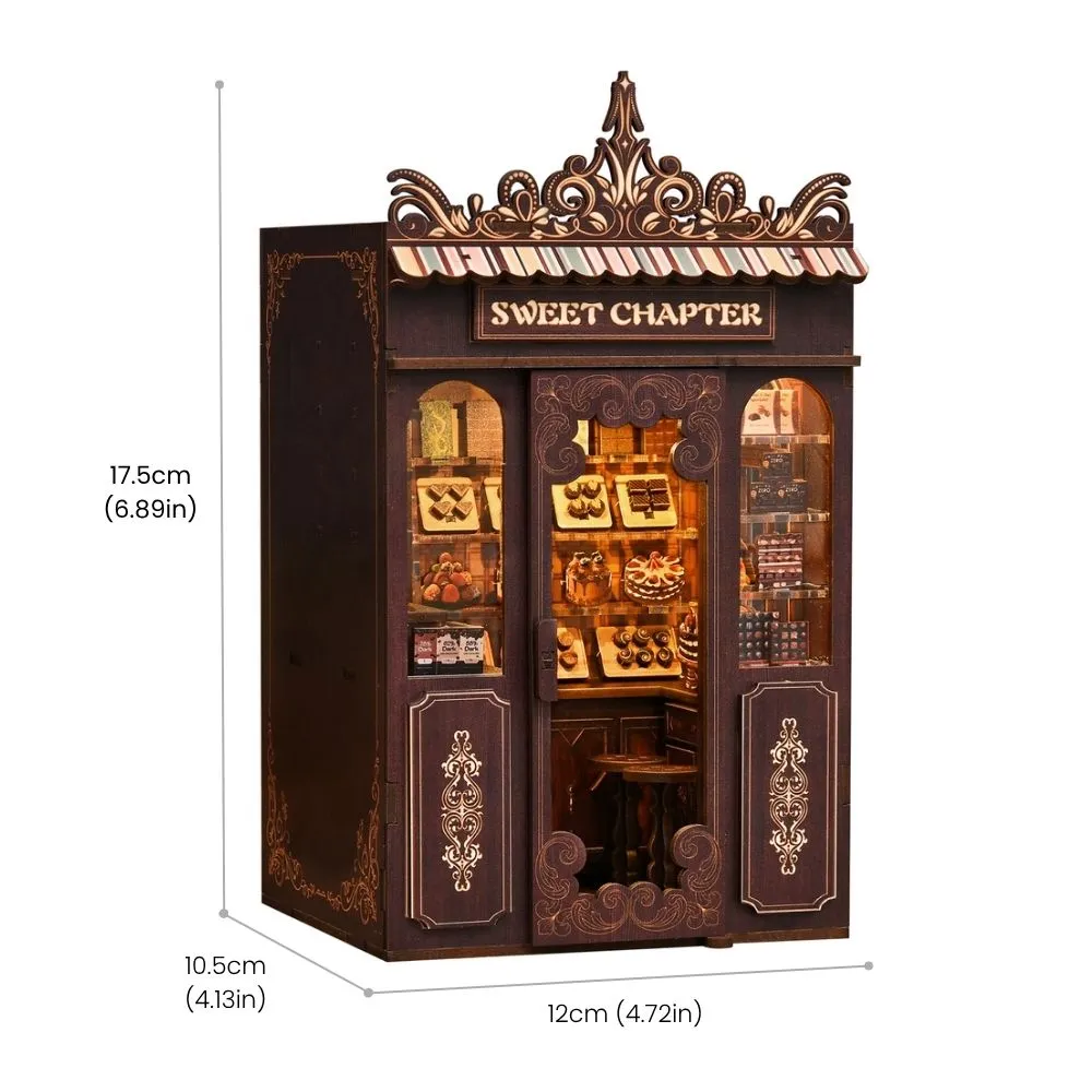 Figured'Art Het Zoete Huis book nook 189 delen met led