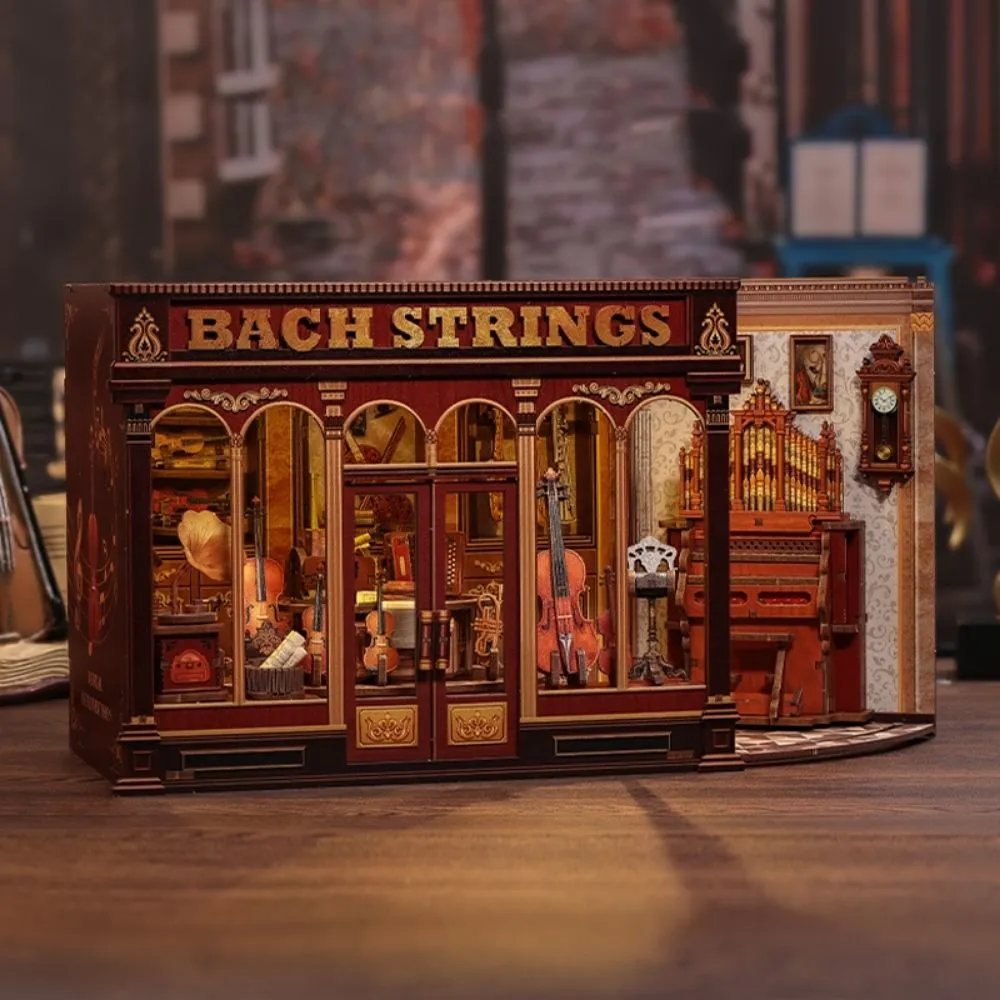Figured'Art Bach Snaren Miniatuurhuisje 285 Delig met LED