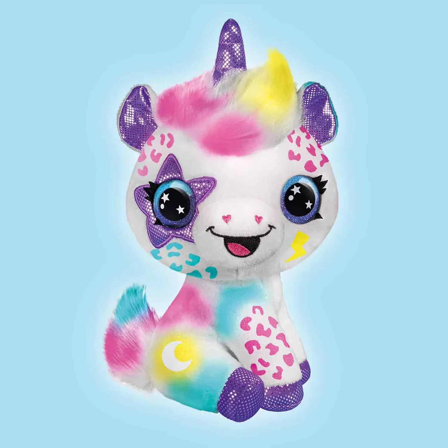 Canal Toys Airbrush Plush Unicorn knuffel washbaar