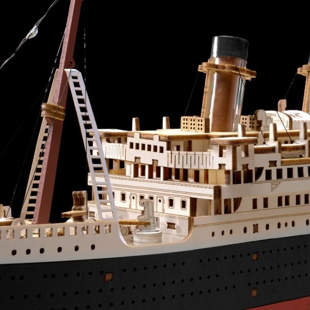 Figured'Art 1912 Reiziger 3D puzzel schip 433 stukjes groot