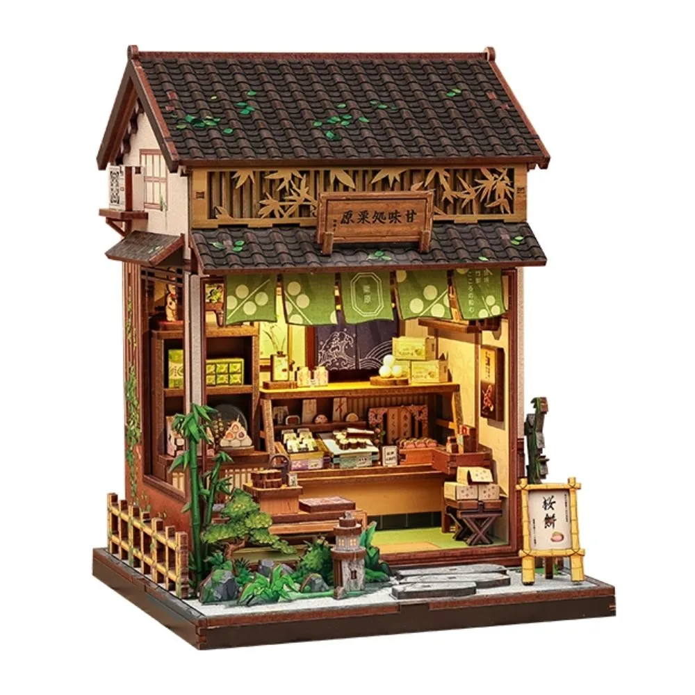 Figured'Art Kurihara Snoepgoed miniatuurhuisje met led 19 cm